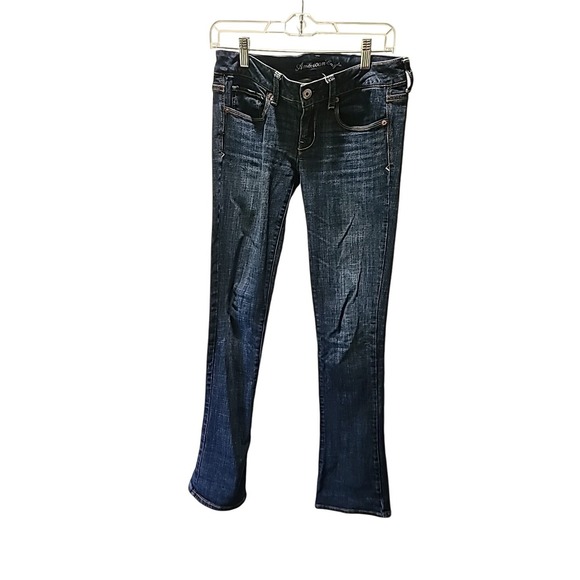 American Eagle Favorite Boyfriend Skinny‎ Kick Stretch Jeans Women's 6 - Picture 1 of 2